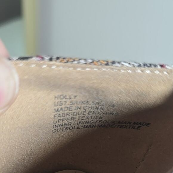 JUSTFAB Holly Block Heel Pumps Womens 7.5 Houndstooth Shoes Acedemia - Picture 6 of 8